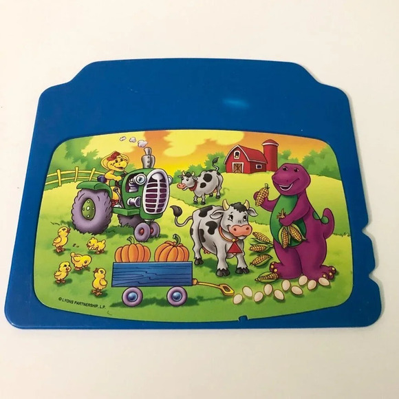 Barney and Friends Learning Laptop Replacement Cards  Disc - Picture 7 of 12